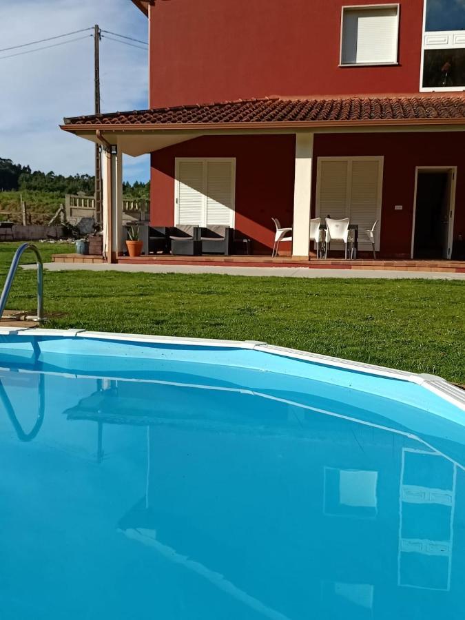 Apartamento En Bloque Vivienda Con Piscina Y Barbacoa A 15 Min De La Playa Meis Extérieur photo
