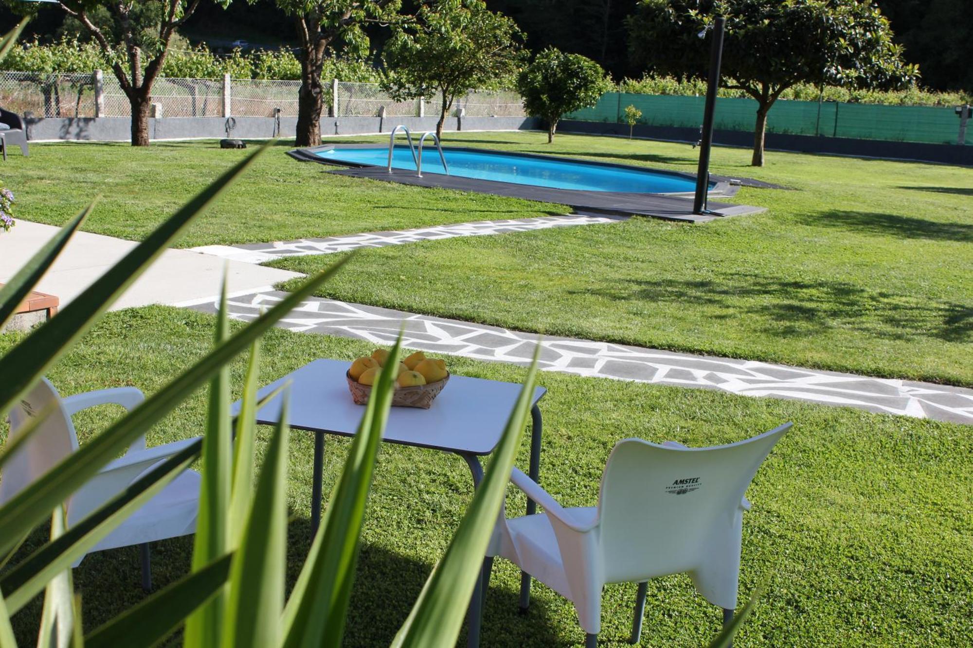 Apartamento En Bloque Vivienda Con Piscina Y Barbacoa A 15 Min De La Playa Meis Extérieur photo