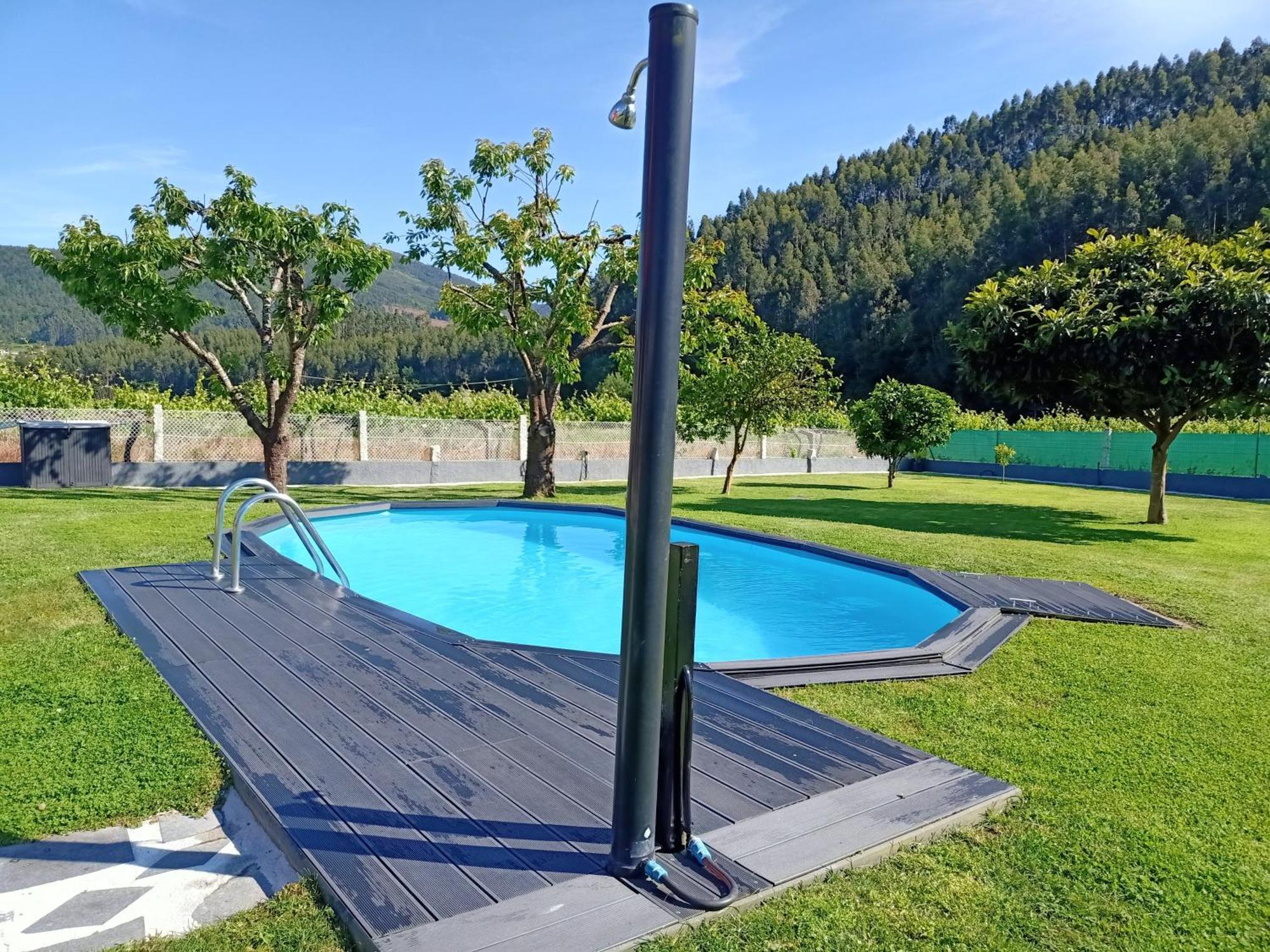 Apartamento En Bloque Vivienda Con Piscina Y Barbacoa A 15 Min De La Playa Meis Extérieur photo