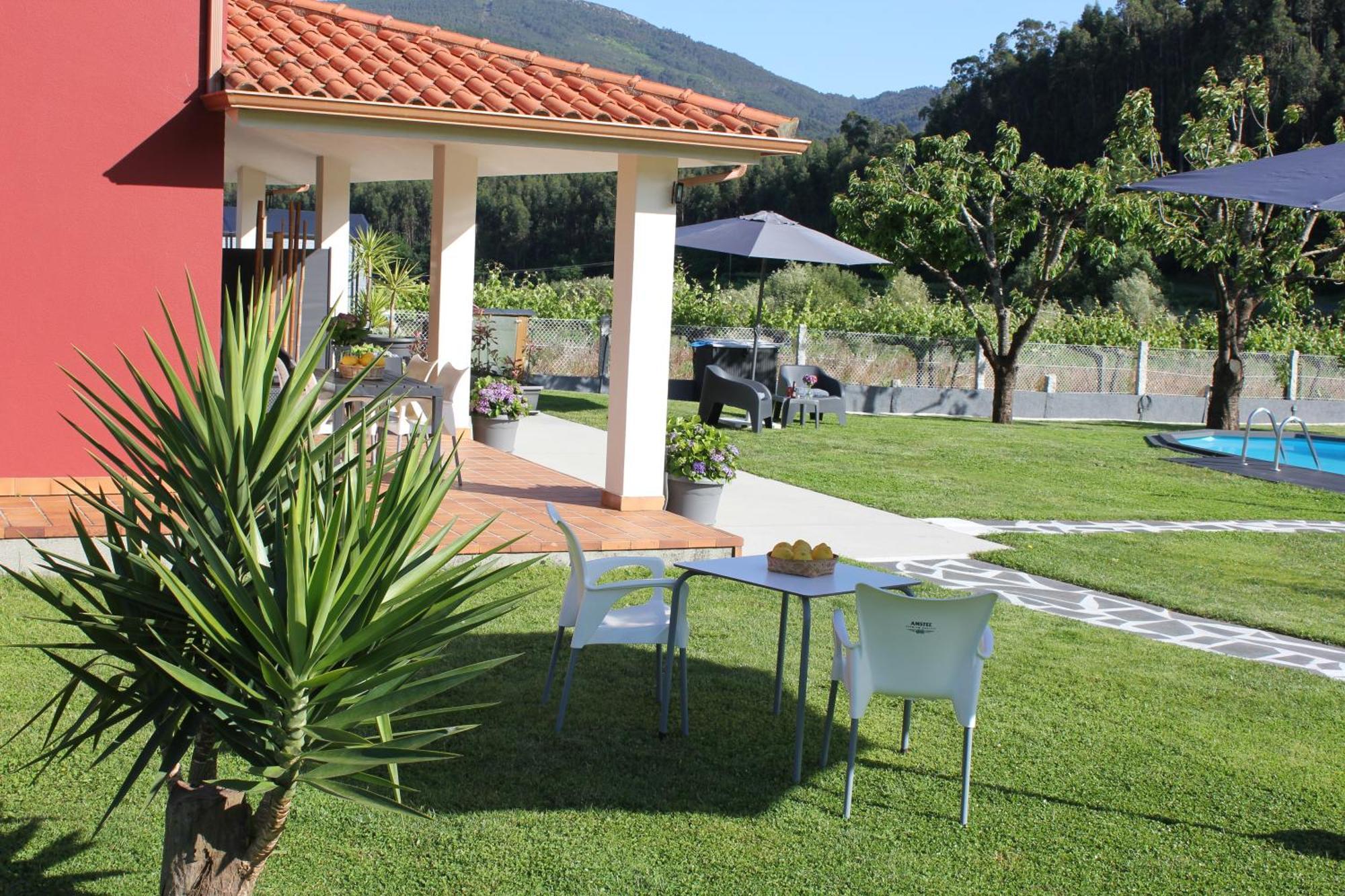 Apartamento En Bloque Vivienda Con Piscina Y Barbacoa A 15 Min De La Playa Meis Extérieur photo