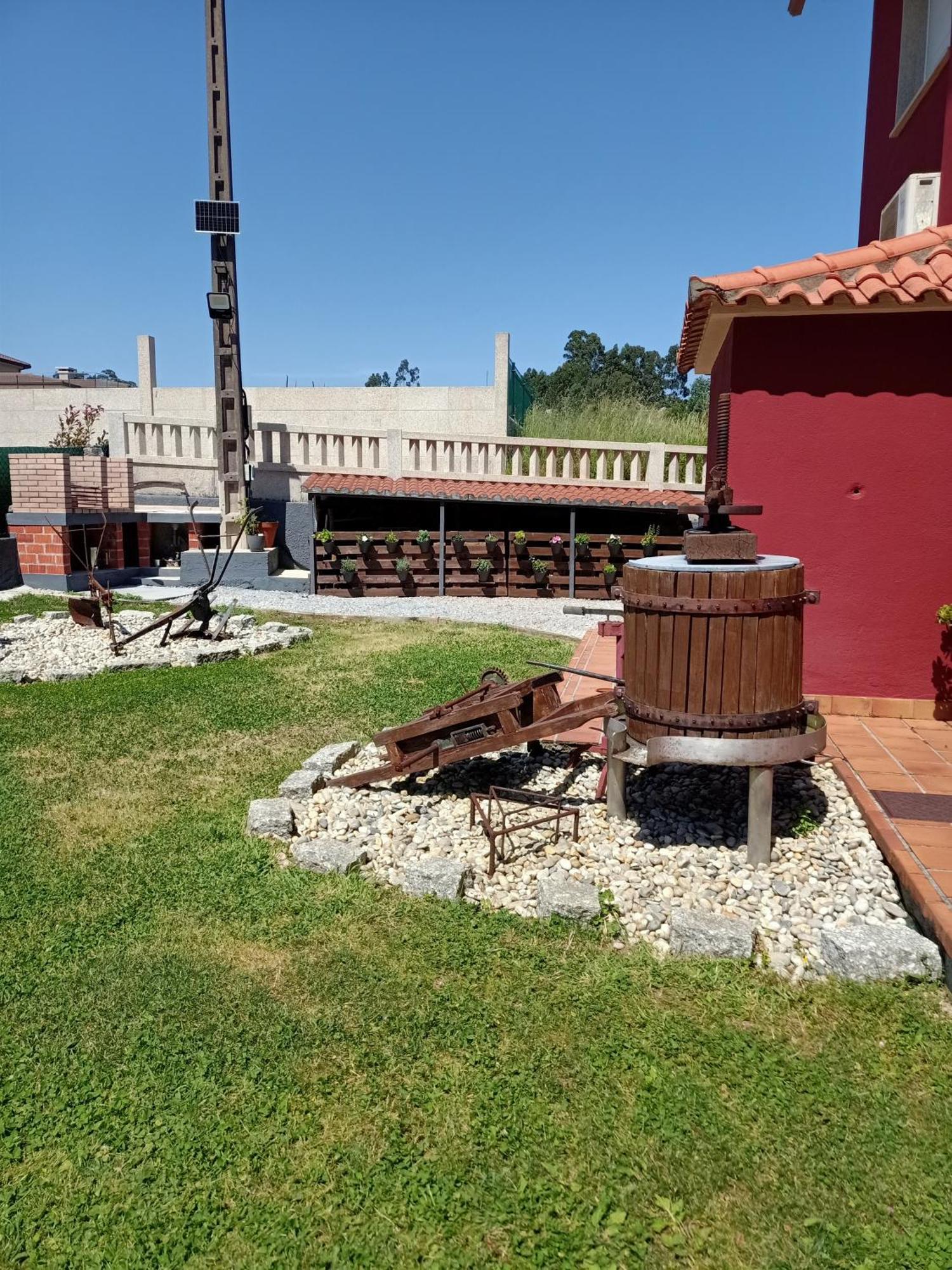 Apartamento En Bloque Vivienda Con Piscina Y Barbacoa A 15 Min De La Playa Meis Extérieur photo