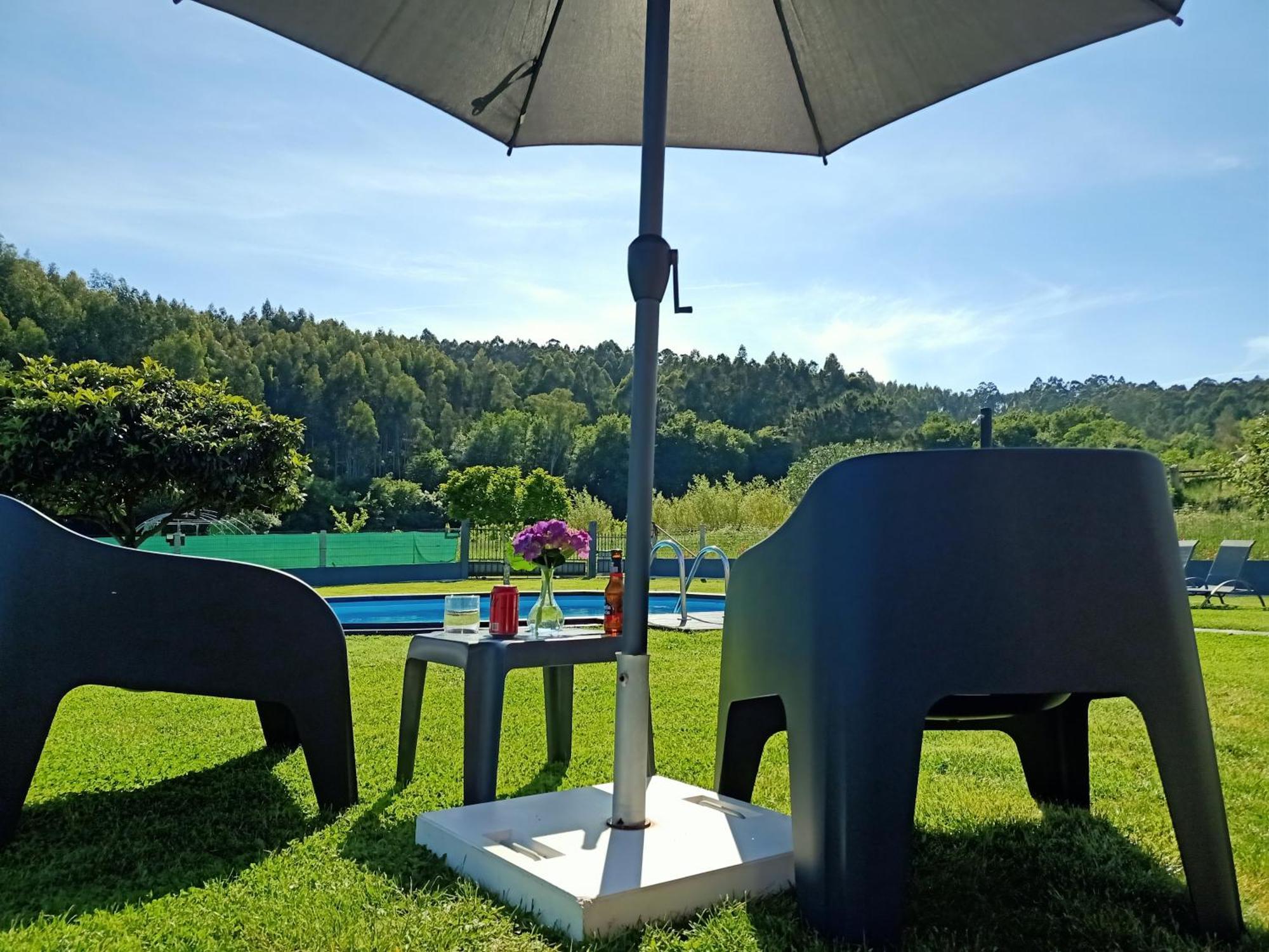 Apartamento En Bloque Vivienda Con Piscina Y Barbacoa A 15 Min De La Playa Meis Extérieur photo