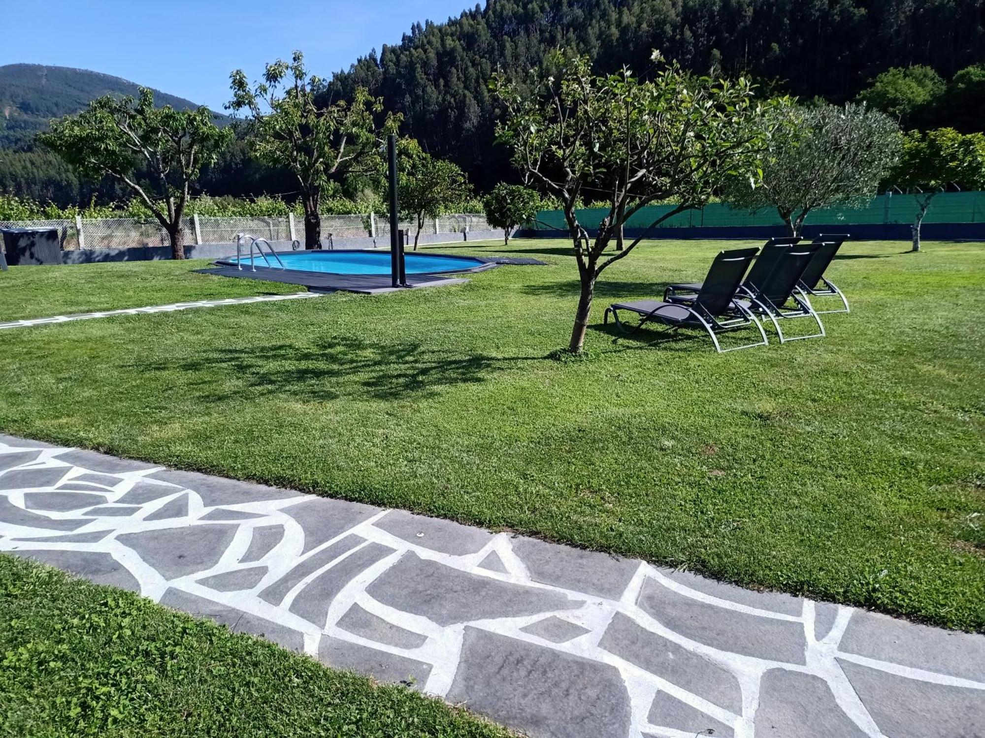 Apartamento En Bloque Vivienda Con Piscina Y Barbacoa A 15 Min De La Playa Meis Extérieur photo